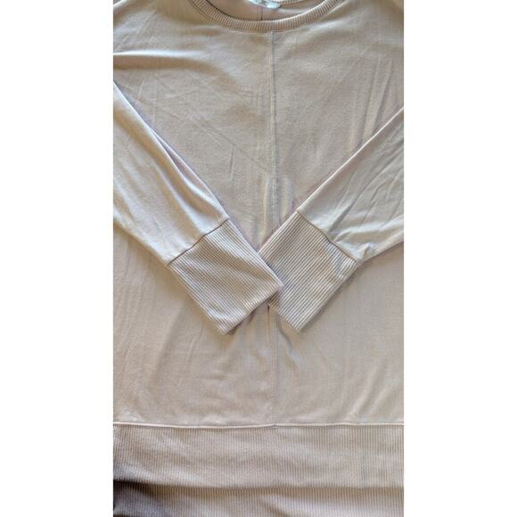 Womens Time & True XXL (2X) Pink Sweater Sweat Shirt Long Sleeves Crew Neck NWT - Picture 7 of 12